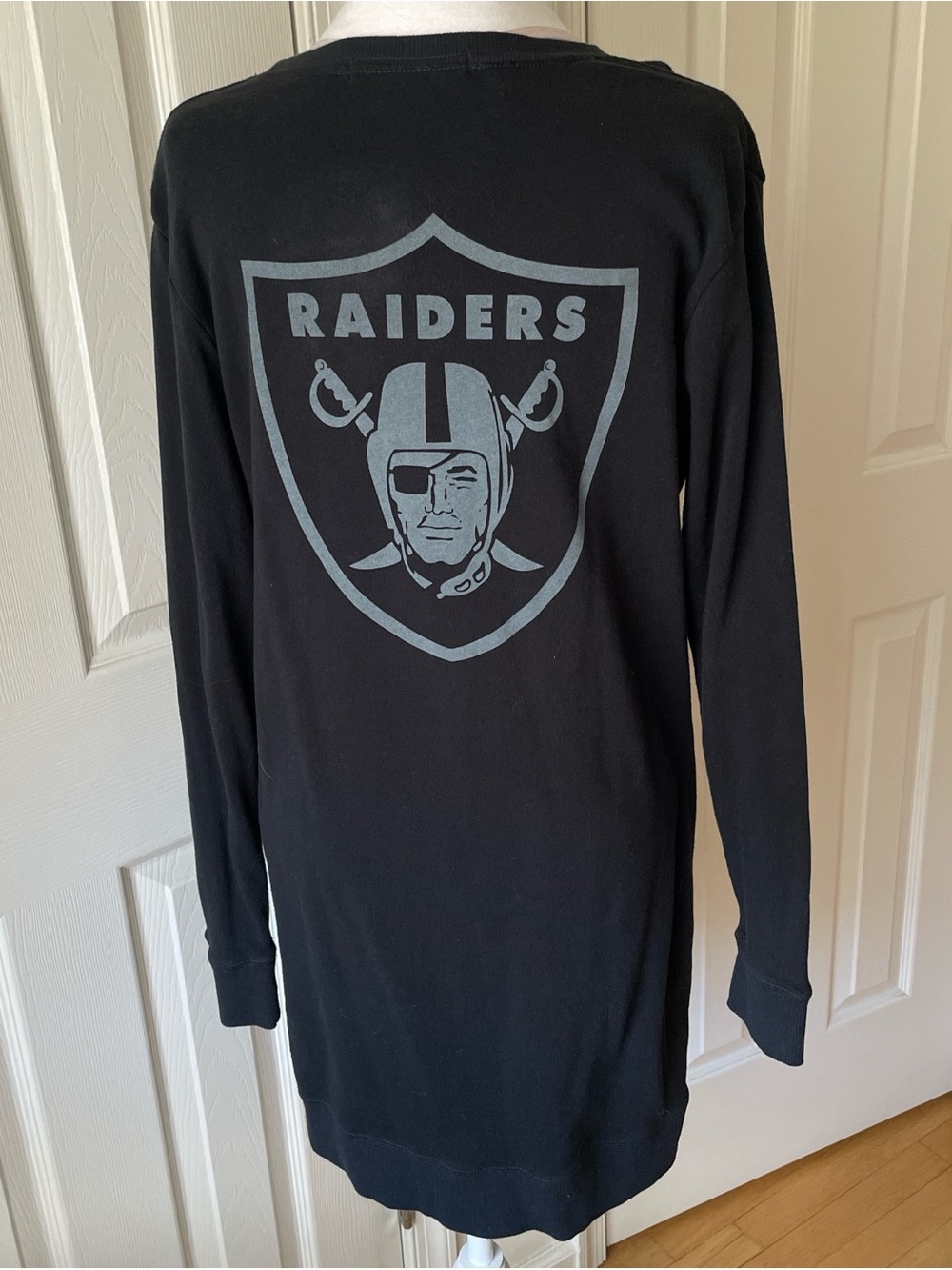 Raiders NFL Long-Sleeve sweater dress
